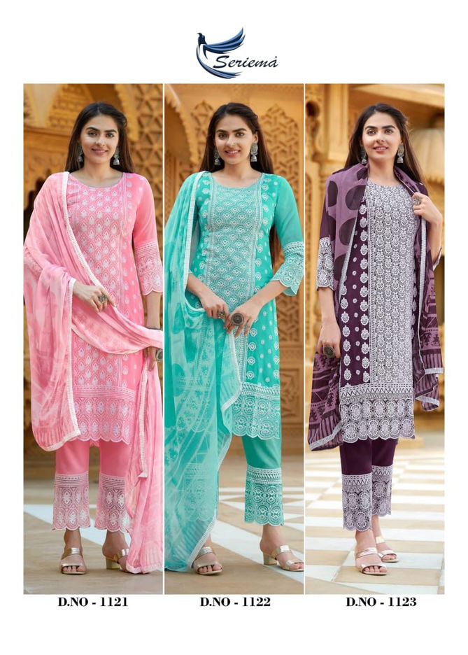 Seriema Kumb Destiny New Exclusive Wear Georgette Ready Made Suit Collection